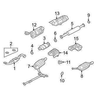 Kia OE - Exhaust System - Exhaust Components