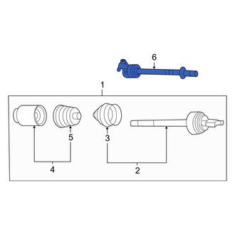Kia OE - Front CV Intermediate Shaft