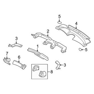 Kia OE - Instrument Panel - Ducts