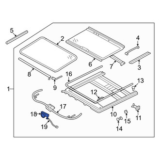 Kia OE - Sunroof Motor