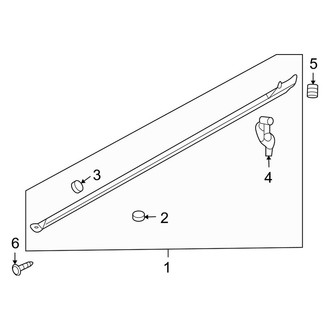 Kia OE - Pillars, Rocker & Floor - Exterior Trim