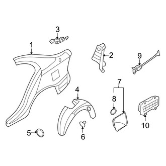 Kia OE - Quarter Panel & Components