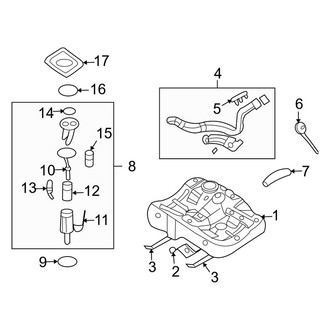 Kia OE - Fuel System Components