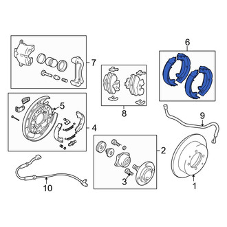 Kia OE - Rear Parking Brake Shoe