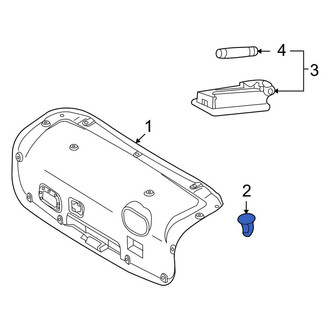 Kia OE - Deck Lid Trim Clip