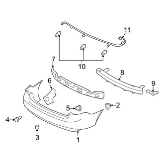 Kia OE - Rear Bumper - Bumper & Components
