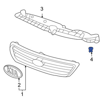 Kia OE - Grille Retainer