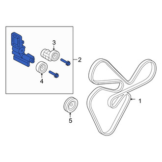 Kia OE - Accessory Drive Belt Tensioner Assembly