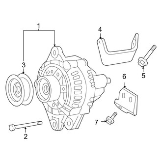 Kia OE - Electrical - Alternator (2.7L)