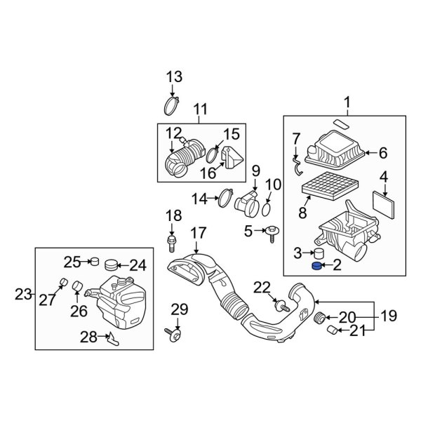 Air Filter Housing Sleeve