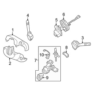 Kia OE - Steering Column - Shroud, Switches & Levers