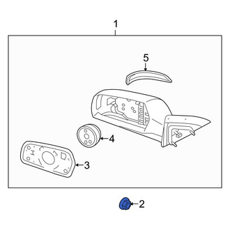 Kia OE - Door Mirror Nut