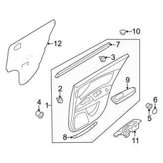 Kia OE - Rear Door - Interior Trim
