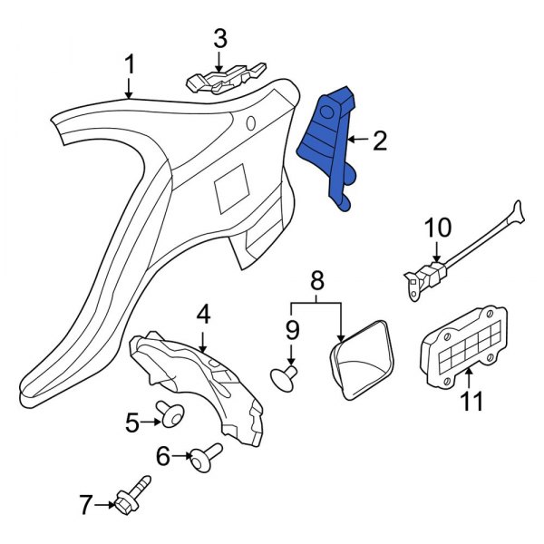 Tail Light Pocket