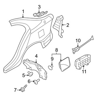 Kia OE - Quarter Panel & Components