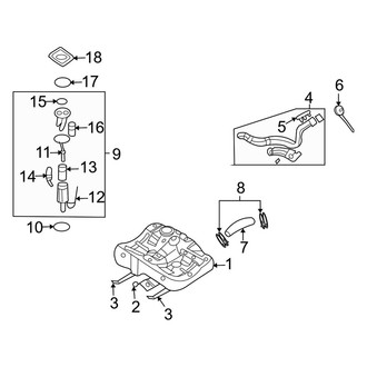 Kia OE - Fuel System Components