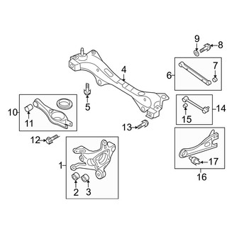 Kia OE - Rear Suspension - Suspension Components