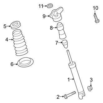 Kia OE - Rear Suspension - Shocks & Components