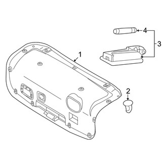 Kia OE - Trunk Lid - Interior Trim