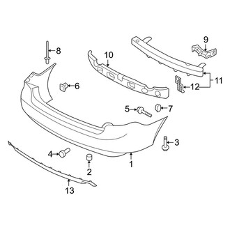 Kia OE - Rear Bumper - Bumper & Components