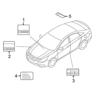 Kia OE - Information Labels - Labels