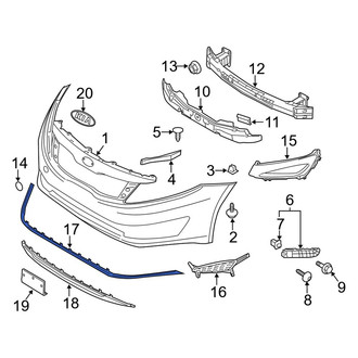 Kia OE - Front Valance Panel