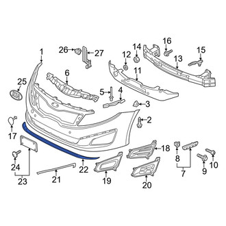 Kia OE - Front Valance Panel
