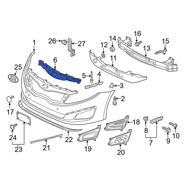 Bumper Cover Reinforcement