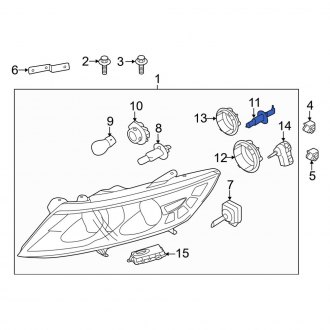 Kia Optima OEM Light Bulbs | LED, HID, Halo — CARiD.com