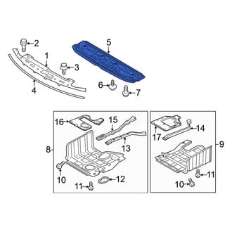 Kia OE - Front Radiator Support Splash Shield