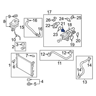 Kia OE - Engine Coolant Thermostat
