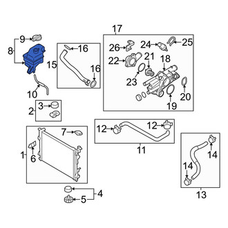 Kia OE - Engine Coolant Reservoir