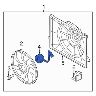 Kia OE - Engine Cooling Fan Motor