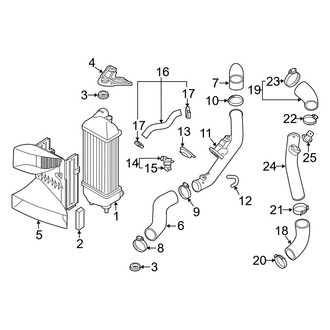 Kia OE - Cooling - Intercooler (2.0L)