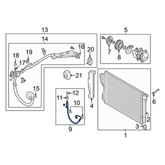 Kia OE - A/C Refrigerant Discharge Hose