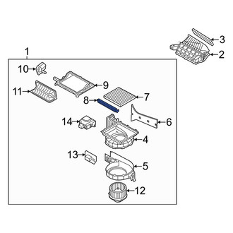 Kia OE - Cabin Air Filter Cover