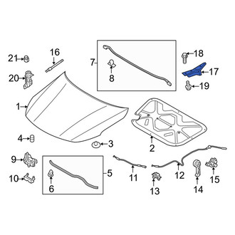 Kia OE - Front Left Hood Hinge