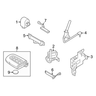 Kia OE - Electrical - Keyless Entry Components (Gas)