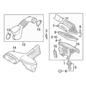 Kia OE - Engine / Transaxle - Air Intake (USA Built), (2.4L Gas)