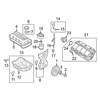 Kia OE - Engine / Transaxle - Engine Parts (2.0L)