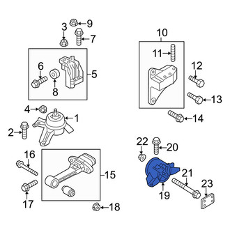 Kia OE - Automatic Transmission Mount Bracket