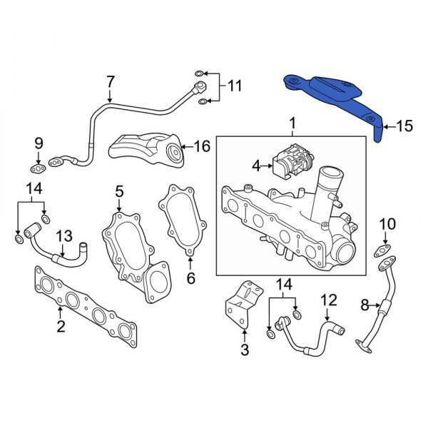 Turbocharger Mount Heat Shield