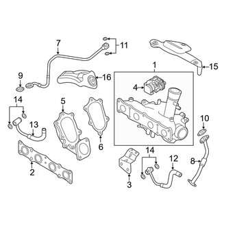 Kia OE - Engine / Transaxle - Turbocharger & Components (2.0L)