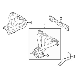Kia OE - Exhaust System - Manifold (Korea Built), (LX)