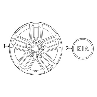 Kia OE - Wheels - Covers & Trim (Gas)