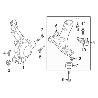 Kia OE - Front Suspension - Suspension Components (Gas)