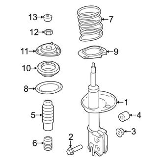 Kia OE - Front Suspension - Struts & Components (Korea Built)