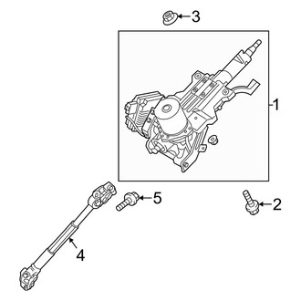 Kia OE - Steering Column Assembly (Gas)