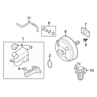 Kia OE - Power Brake Booster Cotter Pin