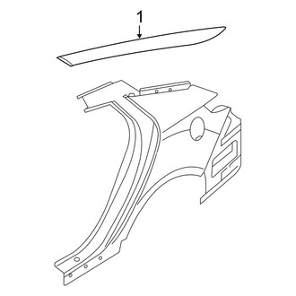 Kia OE - Quarter Panel - Exterior Trim (Gas)